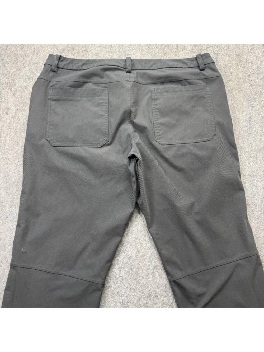 Lululemon ABC 5-Pocket Pants Men 36 x 33 Gray Classic Fit Stretch - Picture 7 of 16